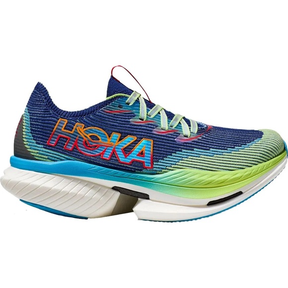 Women's Hoka Cielo X1, Evening Sky/Lettuce, 9 B Medium - Picture 1 of 6